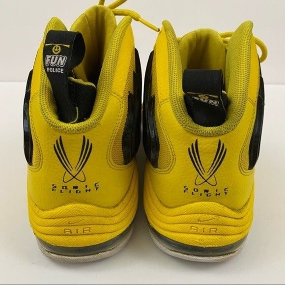 Nike Sonic Flight Fun Police Sneakers Yellow Men's 11.5 - Picture 6 of 8